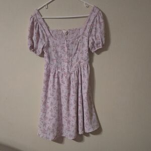 Mine Pink Floral Smocked Top